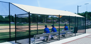 Custom Baseball Windscreens & Dugout Screens