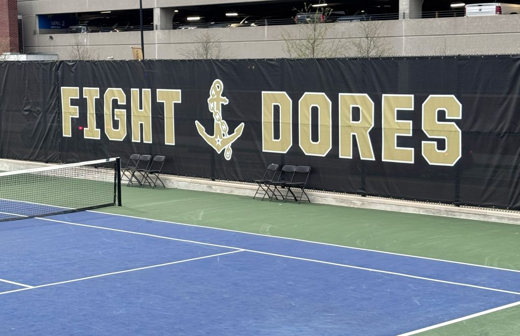 Latest Project – Vanderbilt Tennis Printed Windscreen